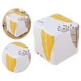 thumbnail image 3 of GUOOL Housse Extensible pour Pouf Tabouret de Rangement Pliant Protège-Meubles Repose-Pieds Housses g, 3 of 9