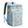 thumbnail image 1 of Rustic Insulated Backpack Cooler - 20L Soft Cooler Bag, Artistic Design for Outdoor Enthusiasts, 1 of 6
