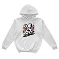 thumbnail image 5 of WOYY Toddler Girls Graphic Hoodie Fashion Active Hooded Sweatshirt Pullover, Sizes 1-2T, 5 of 5