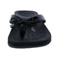 thumbnail image 3 of Vionic Women's Rest Bella X Black/Black Toe Post Sandal 9W, 3 of 3