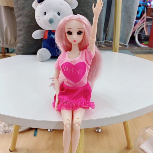 30cm Bjd Doll Clothes High-end Dress Up Can Dress Up Fashion Doll Clothes Accessories Clothes for Barbie Doll Kids ToyOnly clothes Gao Jinjia LED