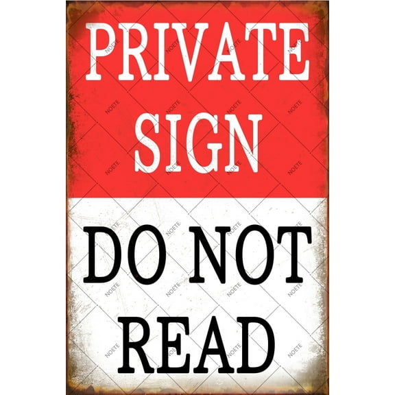 Noete Vintage Metal Tin Sign 12x16 Inch Rustic Wall Decor Art for Easter, Home, Office, Classroom & Cafe Durable Vintage Metal Tin Sign for Indoor & Outdoor Use