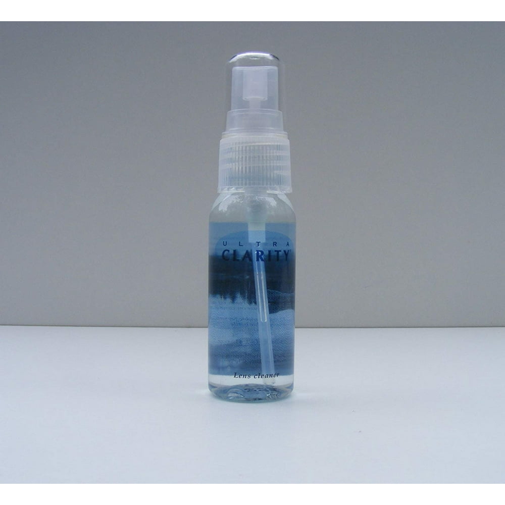 Ultra Clarity Lens Cleaner 1 Oz Spray Bottle, Biodegradable Lens