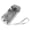 Grey, variant on Yihuala Hand Press Crank Camping Lamp Manual Power Generation Flashlights Torches Light for Outdoor Home Emergencies Flashlights