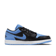 thumbnail image 3 of Zapatillas de baloncesto Nike Air Jordan 1 Low Retro Low Top para hombre, color negro y azul, 3 of 4