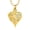 Gold, variant on Customize Love Heart Cremation Jewelry for Ashes Holder Necklace Urn Necklace Lockets for Human Ashes Memory Necklace