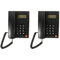 2 Count Corded Landline Phone Elder Elderly