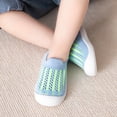 thumbnail image 3 of B91xZ Baby Essentials Newborn Infant Non Slip Soft Sole Casual Sneaker,Blue 14, 3 of 4
