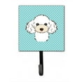 thumbnail image 1 of Porte-clés et Laisse de Caniche Bleu Blanc Damier, 1 of 1