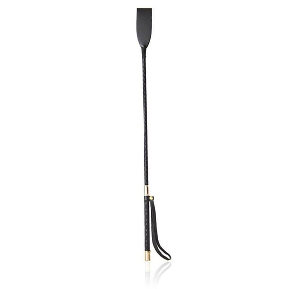 54cm Leather Horse Whip Equestrian Horseback Racing Riding Handle Training Whips Handle Riding Crop