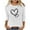 White, variant on ZUKMRJPC Women's Crewneck Sweater Long Sleeve Cute Heart Slim Fit Pullover Sweater Fall Fashion Casual Warm Solid Color Knitted Tops