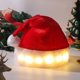 thumbnail image 4 of Ounissouiy Sombrero luminoso de Papá Noel de Navidad, sombreros cálidos de invierno, regalos de decoración, tocados de adorno para festivales al aire Kits de decoración para fiestas Ounissouiy HA069078-00, 4 of 6
