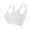 White, variant on Penkiiy Sports Bras for Women Women Seamless Sports Bra Wirefree Yoga Bra With Removable Pads Watermelon Red Bras