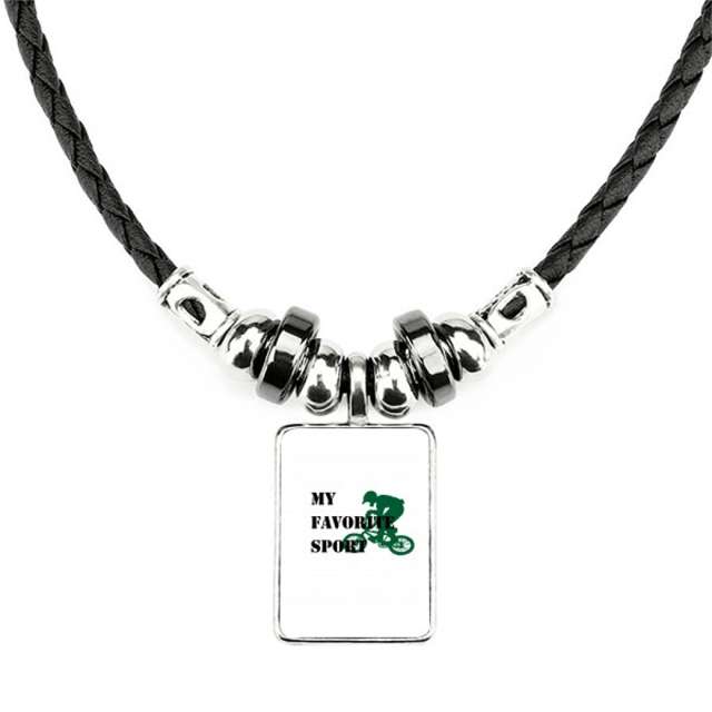 como deportes fitness equilibrado cross country collar a mano colgante de cuerda de cuero Unbranded M