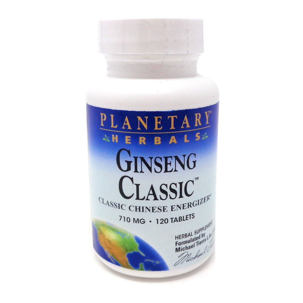 Herbals Ginseng Classic 120 Tablets