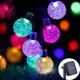 thumbnail image 1 of Guirnalda de luces solares de 100 LED, luces de hadas para jardín al aire libre, lámpara de decoración de boda, 12M/13M, IP65, guirnalda impermeable, luz para muebles Tan Jianjun  unisex, 1 of 2