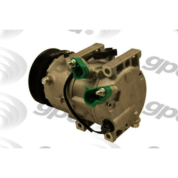 Global Parts Distributors New w/ Clutch A/C Compressor Fits select: 2011-2014 HYUNDAI SONATA, 2011-2012 KIA OPTIMA