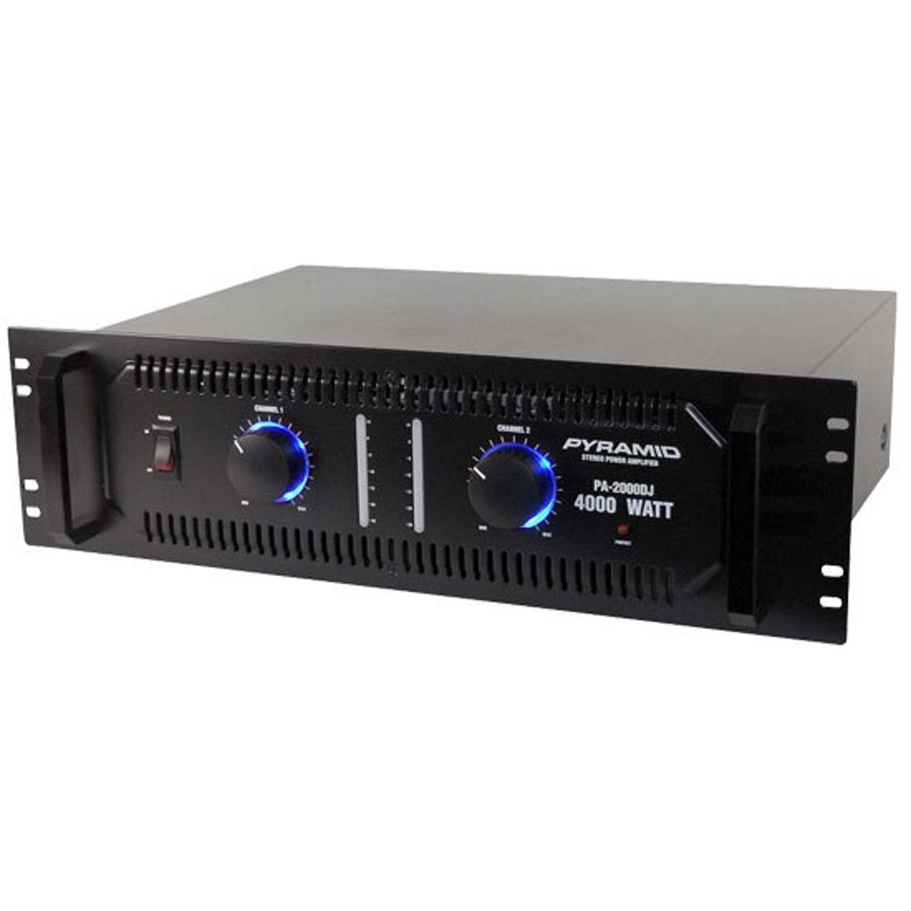 4000 Watts Stereo Powered Amplifier