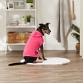 thumbnail image 2 of Raspberry Sorbet - Embroidered Paw Medium Pet Robe, 2 of 5