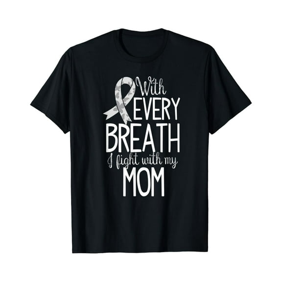 Mom Lung Cancer Awareness T Shirt Women Men Kids Unisex S-5XL Hot Trending Shirt, Vintage Birthday Gift