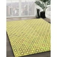 thumbnail image 3 of Ahgly Company Machine Washable Indoor Rectangle Transitional Sun Yellow Area Rugs, 3' x 5', 3 of 7