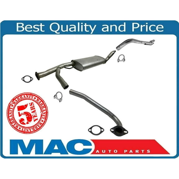 Middle Muffler Tail Pipe with Gaskets for Nissan Pathfinder 4.0L 05-12 Made USA