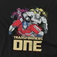 thumbnail image 2 of TRANSFORMERS ONE Group Logo Unisex Adult Tall T Shirt (3X-Large) Black, 2 of 4