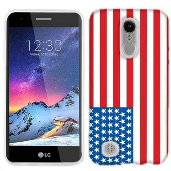 MUNDAZE American Flag Case Cover For LG K8  / K8 (2018)