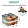 thumbnail image 5 of Cupid Jewelry Display and Organizer: Portable Square Travel Case for Rings, Earrings, Necklaces, Bracelets - Suitable for Girls and Women, 5 of 6
