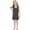 Black, variant on G_irls Satin Pajama Set, Silk Feel Sleeveless Tank Top and Shorts, Lightweight Summer Sleepwear for K_id, Machine Washable Loungewear