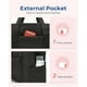 thumbnail image 3 of Bolsa BAGSMART grande para mujer con hebilla para esterilla de yoga, color negro, 3 of 5