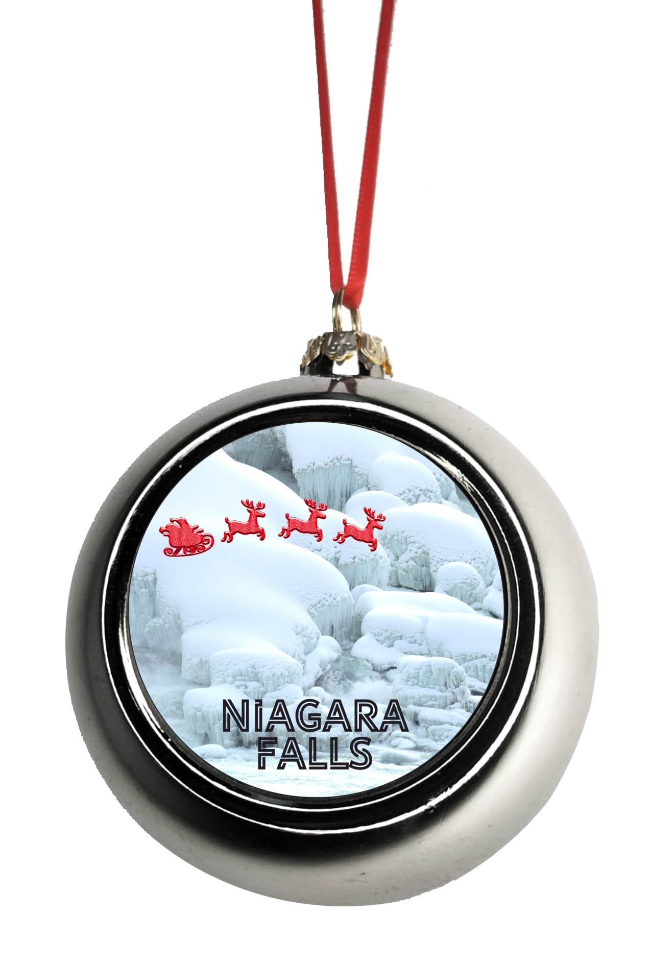 Niagara Falls Christmas Tree Ornament Niagara Falls Ornament Canada