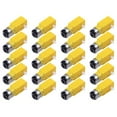 thumbnail image 2 of 20 Pieces DC 70MA (3V) Robot Intelligent Car DIY Dual Shaft Gear TT Motor for Robot Car MCU 7X2.2X1.8cm,20 * gear motor,yellow, 2 of 7