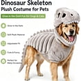 thumbnail image 3 of 2026 Dino Skeleton Plush, Dinosaur Skeleton Plush Costume for Dogs and Cats, 3 of 6