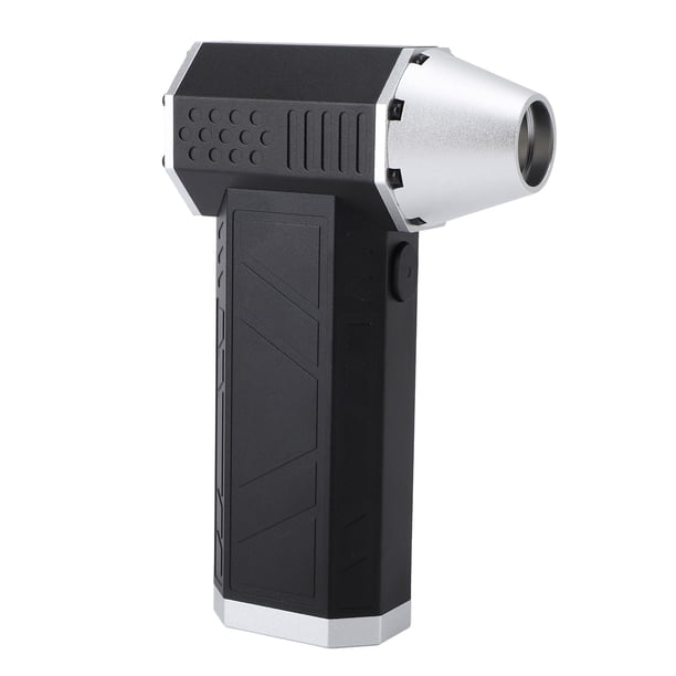 Mini Turbo Fan Jet Air Duster, 120000 Rpm Motor Sin Escobillas, 3 Velocidades, Recargable, Luz LED, Soplador De Aire Compacto Para Limpieza, Polvo Y Uso Al Aire Libre