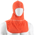 thumbnail image 2 of Clearance Item !!!
Majestic Nomex Blend Hood, Orange Outer Layer & White Inner Layer, 2 of 2