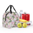 thumbnail image 5 of Honeii Lilies Flowers Print Lunch Bag Women, Lunch Box Lunch Bag for Women Adult Men, Small Leakproof Cute Lunch Tote Large Capacity Reusable, 5 of 8