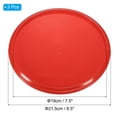 thumbnail image 2 of Flying Disc 8 Inch 160 Gram Sport Training Disk with Storage Bag, Red 3 Pack, 2 of 6