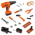 thumbnail image 2 of Coffret de Rangement de 21 Pcs pour Perceuse Électrique Big Boy's Workshop, Ensemble de Jeu d'Imitation pour Enfants, 6 Ans et Plus, 2 of 6
