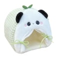 thumbnail image 4 of Tienda de campaña para casa de muñecas, mini tienda compacta y cómoda, cama de peluche para figuras, accesorios de muebles para casa de muñecas para verde, 4 of 10