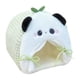 thumbnail image 4 of Tienda de campaña para casa de muñecas, mini tienda compacta y cómoda, cama de peluche para figuras, accesorios de muebles para casa de muñecas para verde, 4 of 10
