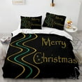 thumbnail image 1 of Christmas Pattern Bedding Sets Quilt Cover Without Filler, 1 of 5