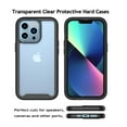 thumbnail image 3 of iPhone 13 Pro Case Clear, Phone Case for iPhone 13 Pro 6.1", Njjex Full-Body Rugged Transparent Clear Back Bumper Case Cover for Apple iPhone 13 Pro 6.1" 2021, 3 of 11