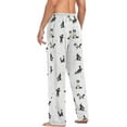 thumbnail image 5 of Top-kevin Border Collie Pajama Pants for Men PJs Bottoms Sleep Lounge Pants with Pockets, S M L XL XXL, 5 of 13