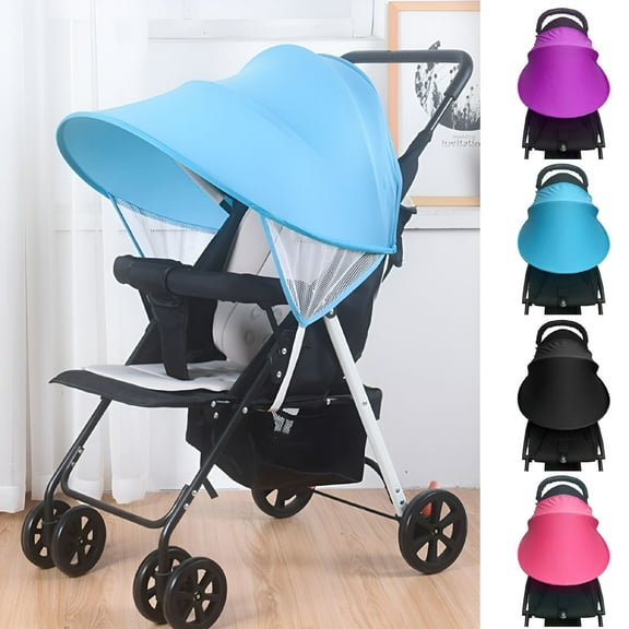 MELIVO Sun Shade Sun Shield Anti-UV Windproof Umbrella for Strollers Pushchair and Car Seats for Toddlers Outdoor Use