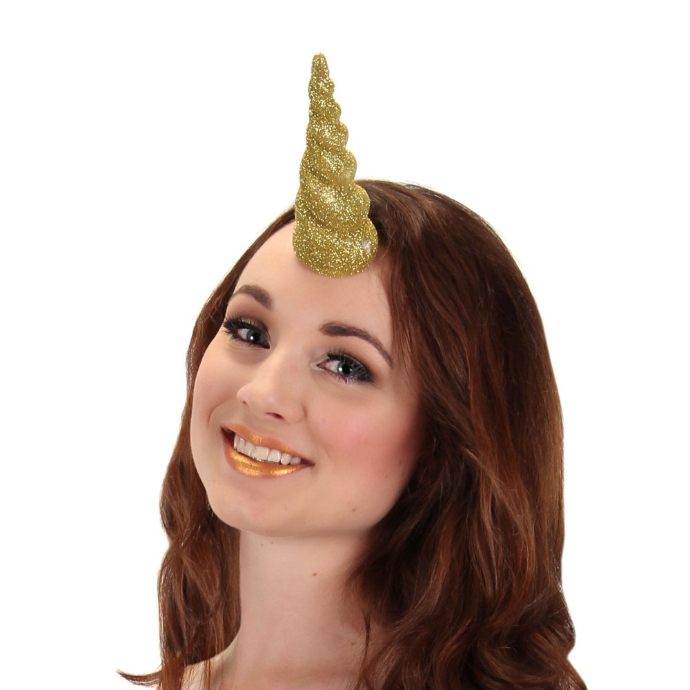 unicorn gold glitter horn for adults walmartcom walmartcom