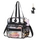 thumbnail image 1 of Bolsa Transparente Tote PIG PIG GIRL con Girasoles Negros para Estadio, 1 of 9