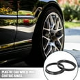 thumbnail image 2 of 4pcs Plastic 73.1mm to 65.1mm Car Hub Centric Rings Wheel Spacer, 2 of 6