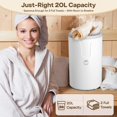 thumbnail image 2 of Towel Warmer VIPBATH, 20 L, con doble temporizador, fragancia, 2 of 7
