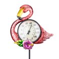 thumbnail image 4 of Wonder Garden 39.37" Flamingo Outdoor Thermometer with Metal Garden Stake for Yard Garden, 4 of 8